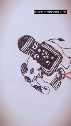 subscribe for more tutorial videos #mehndi #mehmdi #hennadesign #henna #shorts