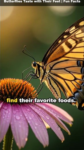 Butterflies Taste with Their Feet | Fun Facts