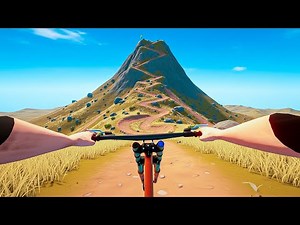 I BIKED Down An ENTIRE MOUNTAIN..