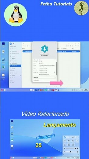 Deepin 25 Linux. One of the most beautiful distros. Running App Image