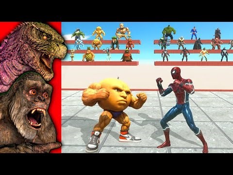 Brainrot vs Superheroes BATTLE In ARBS