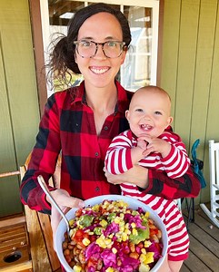 Breck goes CRAZY for Dr. Miller's famous Brazilian “Breck”feast! 🍚 | Plant Based Gabriel