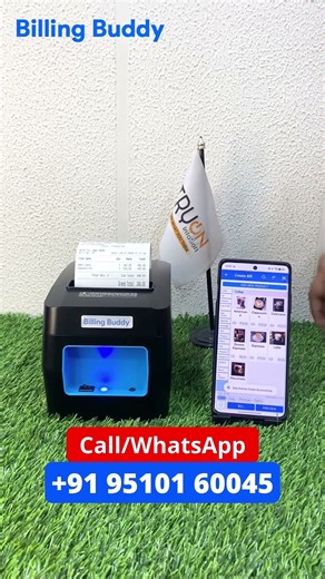 Billing Buddy 3 Inch Thermal Receipt Printer | Speed Test | Billing POS | Android Billing Machine