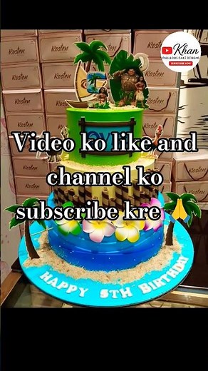 animal cartoon theme cake. @KhanFabulouscakedesigns#jungle #cartoon #cake #design #viral #shorts