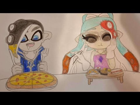 Custom Fest Pizza Vs Sushi clips from days 1 and 2 (Splatoon 3/Splatoon 2)