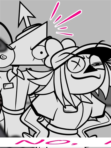 ✨ I N T E R E S T I N G ✨ ((Additional info: The original audio of this is from Vixen the Reindeer’s (Gangle’s VA) TADC fast food simulator charity stream on YT. There are 3 full animatics currently available to watch on my YT “Melissa’s Doodles”! 💜)) #tadc #theamazingdigitalcircus #animatic #managergangle #gangle #jax #ragatha #zooble
