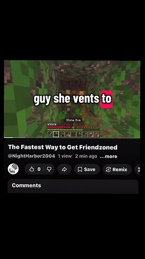 YT: Night Harbor - let me know if this video reached you. Follow along for more daily advice about the sea of life. Peace out! #Minecraft #lazyconfessions #therapy #advice #dating