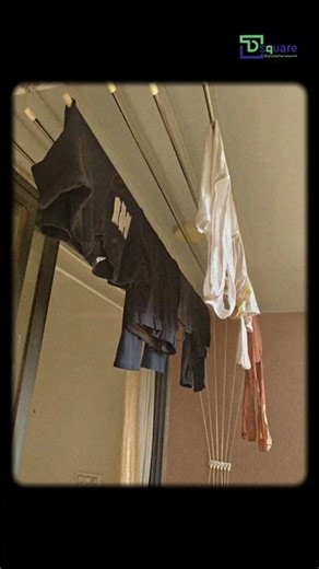 Ceiling Clothes Dryer vs Reality 😳 | Easy Solution or Daily Struggle?