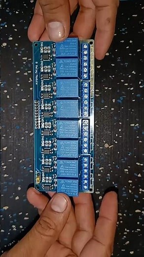 8-Channel 5V Relay Module, Control AC or DC devices up to 10A—perfect for home automation projects."