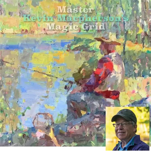 What if we told you there was a secret to creating award-winning landscapes? A secret that will simplify painting and teach you about your strengths and weaknesses? Master landscapes with Kevin Macpherson’s “Magic Grid.” Recognized as one of America's most accomplished impressionistic plein air painters, Kevin delivers a unique approach to teaching painting. In his exclusive masterclass “The Magic Grid: Landscapes” Kevin breaks down: 🎨 His signature “Magic Grid” method 🎨 How to manipulate and 
