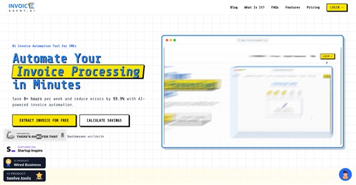 InvoiceAgent - AI Tool For Invoices
