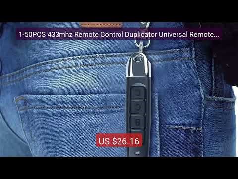 1-50PCS 433mhz Remote Control Duplicator Universal Remote key ... — Best Buy 2026 | Great Quality!