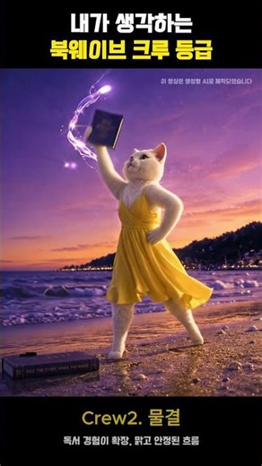 내 독서 레벨은 어디쯤? 🐱북웨이브 크루 등급 확인하기!