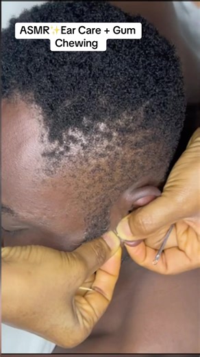 Relaxing ASMR Ear Care Session for Deep Sleep