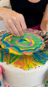 Strainer on cake Please be advised that this page's videos are intended for entertainment purposes only.This original video was produced by Rick Lax Productions, and StephC | Alexia Anders