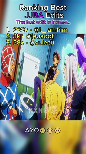 Ranking INSANE JoJo's Edits🔥 | Part 3