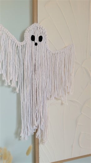 These Macrame Ghosts are the perfect spooky DIY to add to your home this Halloween 👻 | Spotlight