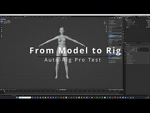 Blender Rigging Workflow with Auto Rig Pro