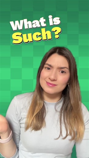 Understanding the Use of 'Such' in English Sentences