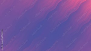 Background with moving diagonal wavy lines. 3d rendering loop animation 4K