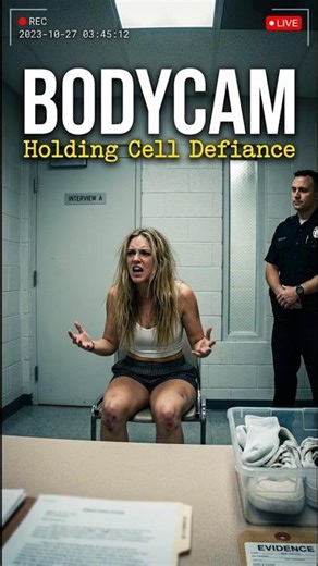 Bodycam: Holding Cell Defiance
