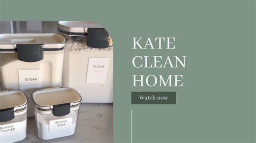 Refilling Baking Storage Containers – Satisfying Pantry Organization