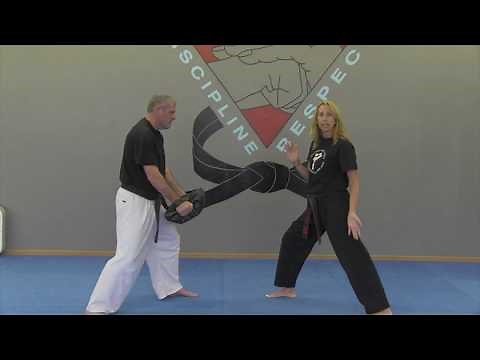 Front kick to the groin