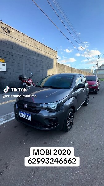 MOBI 2020 1.0 Completo Faço com 50% de entrada e o restante em até 36X no financiamento próprio pela loja sem consulta ao CPF. #fiat #mobi #fyp #viral #carros