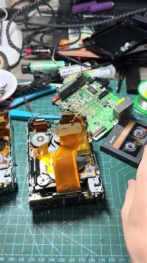 Sony D3 DAT repair ( phục hồi máy nghe nhạc DAT D3)
