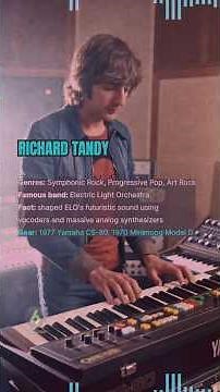 🔥Legendary Keyboardists of the 70s and Their Iconic Gear [Part 4] 🎹