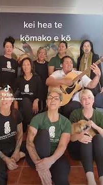 Manawa ora sings Hutia te rito