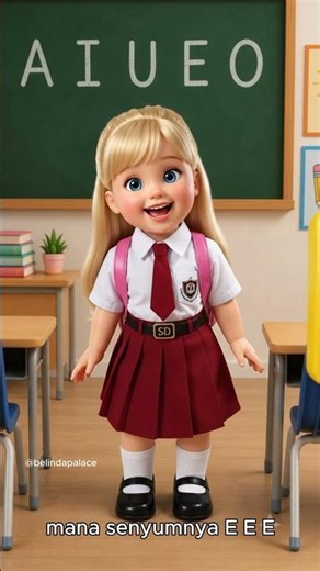 Mengenal Huruf Vokal AIUEO | Lagu Edukasi Anak TK, PAUD, BALITA