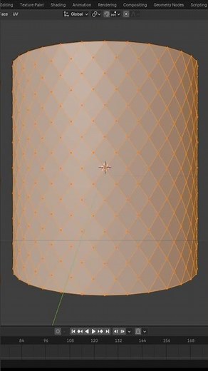 How to Make a Diamond Pattern | #blender