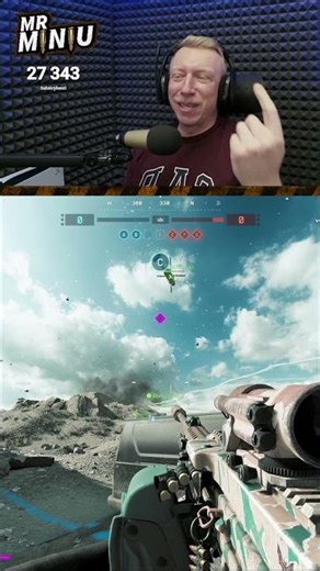He got hit by the tail #battlefield6