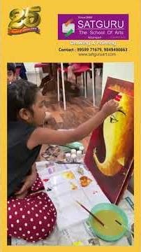 Oil vs Acrylic Which is BETTER for Canvas Painting | Satguru the School of Arts