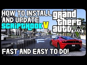 How to Install & Update ScriptHookV for GTAV or FIVEM!