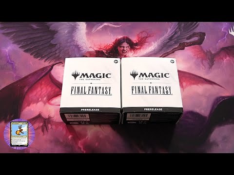 MTG Final Fantasy Prerelease Packs Unboxed - NICE PULLS!