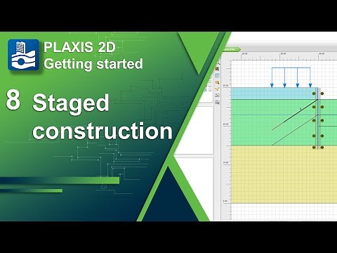 Staged Construction Mode: Staging - Getting Started with PLAXIS 2D - Part 8/11