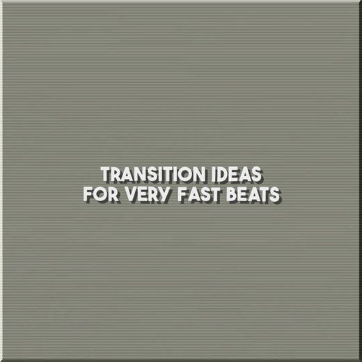 Transition ideas for (very) fast beats • #transitionedit #viraledit #helpingeditors #transitionidea #editing