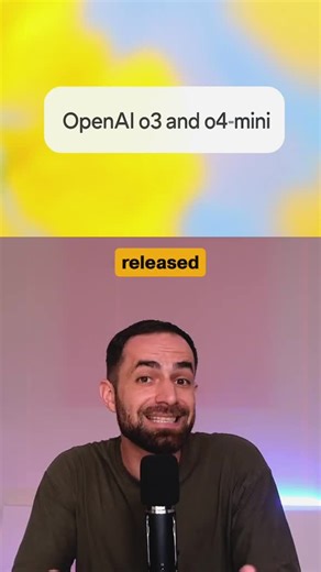 5.2K views · 34 reactions | OpenAI released o3 and o4-mini, their best reasoning models. These models can use the tools avaliable within ChatGPT and reason with images. #openai #openaio3 #openaio4mini #llm #o4mini #chatgpt #aitools cc:aisavvy | AI Mastery | Facebook