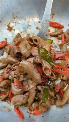 Fried Chitterlings #food #cooking #recipe