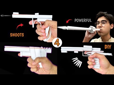 Top 4 Paper Weapons That Actually Work! 😱🔥