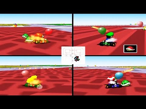 Mario Kart 64 Play With CPU