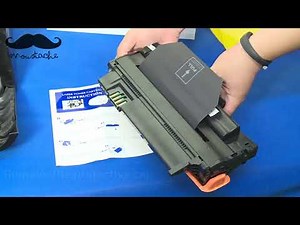 How to install Samsung MLT D105L toner cartridge for Samsung SCX 4623F printer By 123Ink ca