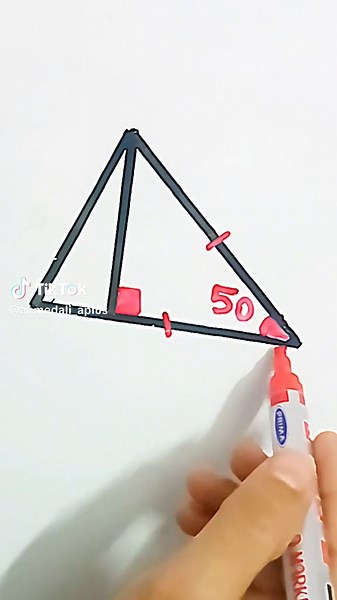 تحدي الرياضيات: احسب الزاوية المفقودة