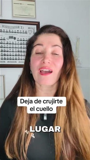 Crujir cuello#espalda #cervical #ejercicio #ejercicio #curar#sanar#mejorar#sanar#cuello#