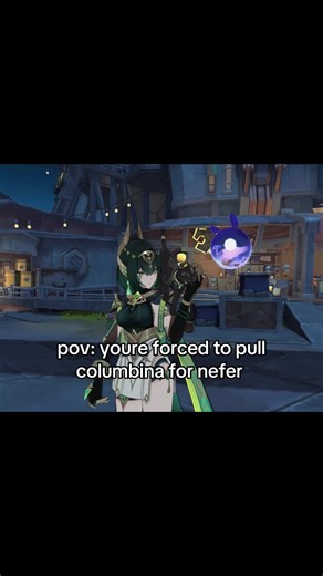 where my columbina haters at #genshin #nefer #gi #fy #foryou TikTok
