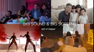 AAXA BP1 Speaker Projector – Bluetooth 5.0, Battery Power Bank, Up to 6 Hour Projection or 24 Hours Playtime, USB C Mirroring, Onboard Media Player, HDMI, DLP Portable Mini LED Projector (Renewed)