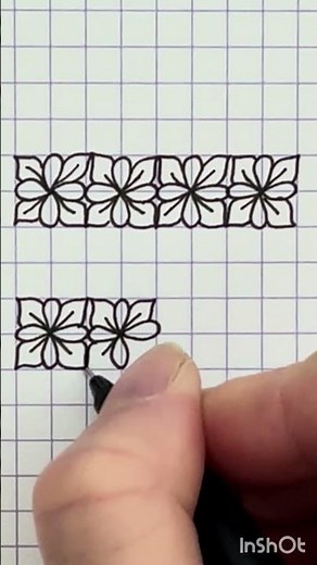Motif facile 🌸Fleur – débutant