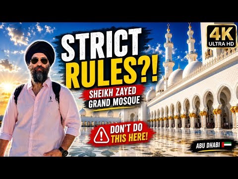 Inside Abu Dhabi’s Sheikh Zayed Grand Mosque 🇦🇪